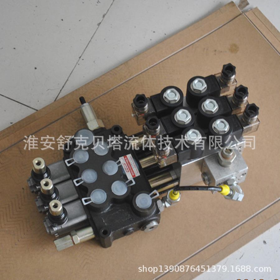 ZT-L12E-2OTBTOT-DC12V电液控制多路换向阀电磁阀