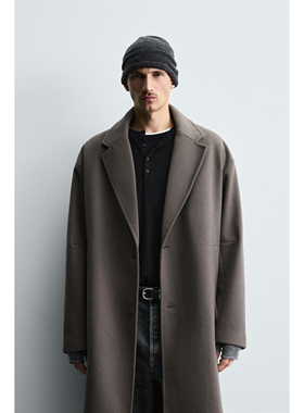 柜799！25 冬季新品 男装 防水结构修身直筒派克外套 5320600 071