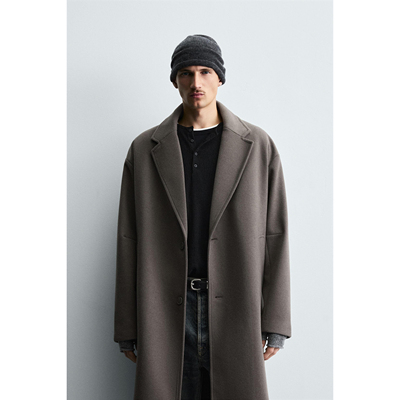 柜799！25 冬季新品 男装 防水结构修身直筒派克外套 5320600 071