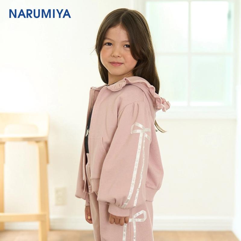 【秋季上新】Lycee mine 【不起球毛绒内里】蝴蝶结全拉链外套