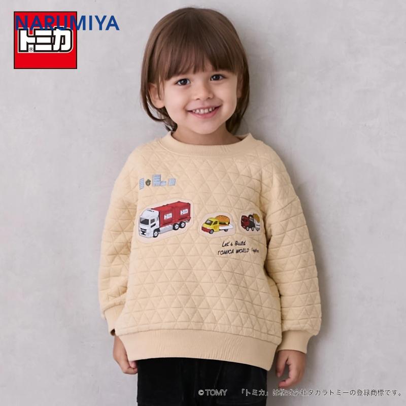 petit main 【TOMICA】绗缝卫衣