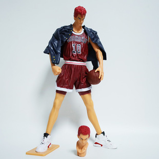 灌篮高手樱木花道流川枫赤木晴子超大场景GK湘北五虎手办模型摆件