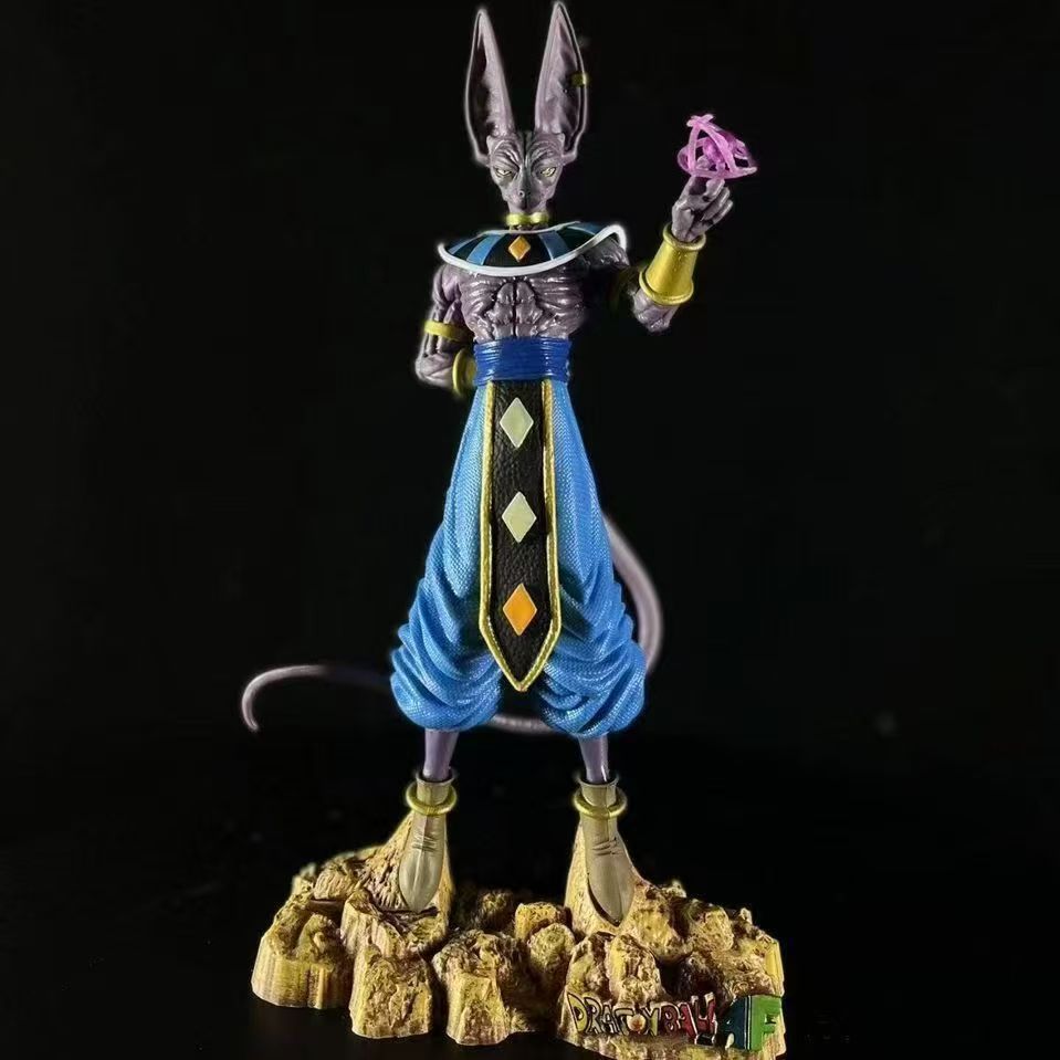 七龙珠比鲁斯【大号30CM】破坏神比鲁斯GK动漫手办模型桌面摆件