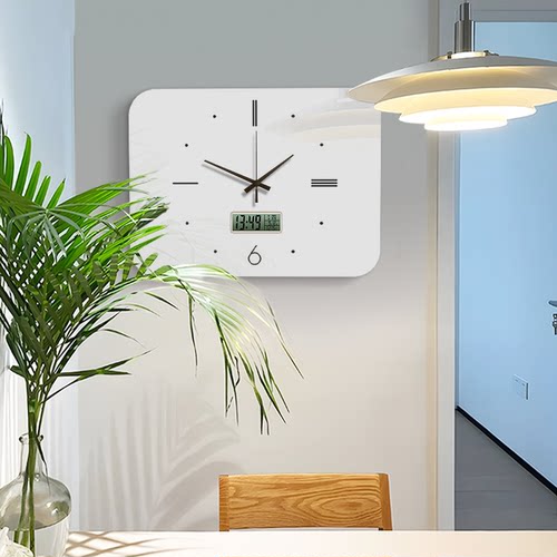 电表箱装饰画带钟万年历时