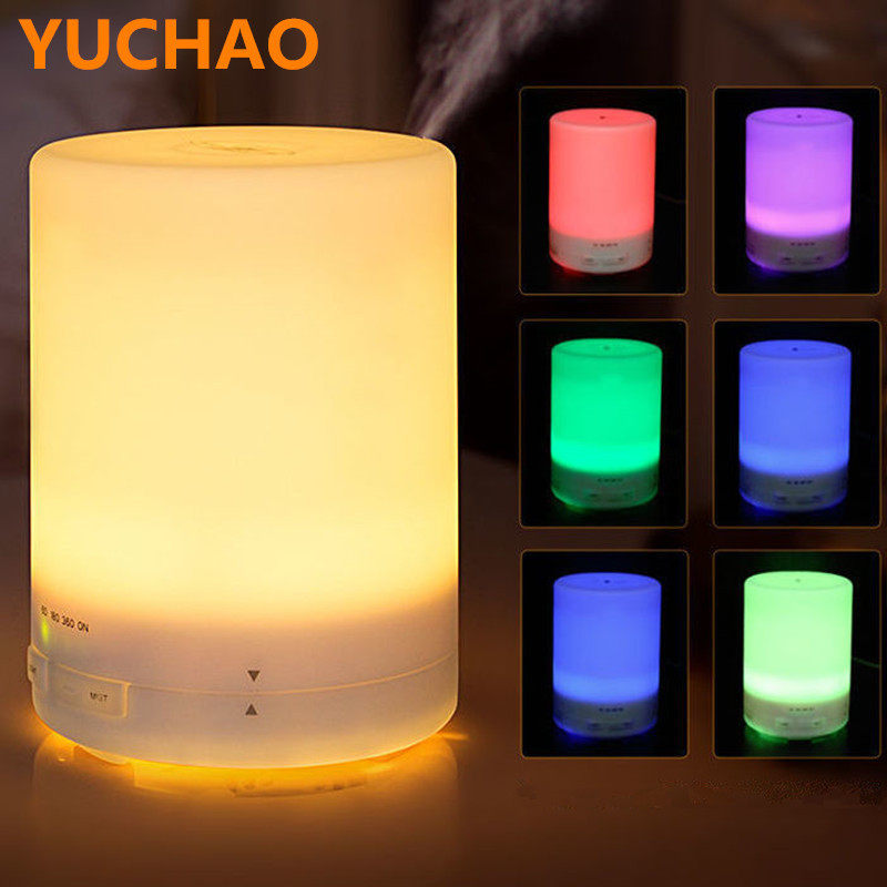 300ml桌面小型超声波雾化香薰加湿器 家用空气净化精油香薰灯