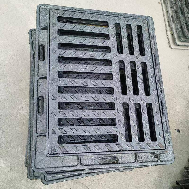 下水道地沟盖篦子污水铸铁400*600宁球墨铸铁雨水套篦子宁波余姚