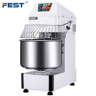 FEST和面机商用搅拌机双速双动全自动大容量不锈钢大型揉面打面机