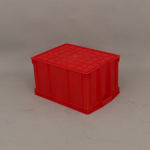 高塑胶箱 塑料周转箱 465 280箱加厚蓝色周转箱物料盒 码