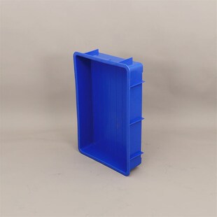 塑料浅盘635水果 浅箱 蔬菜蓝色浅盘面包箱 食品箱