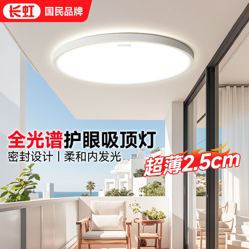 长虹全光谱led三防阳台灯