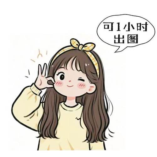 手绘Q版画头像定制情侣闺蜜照片转漫画卡通形象设计动漫画约稿