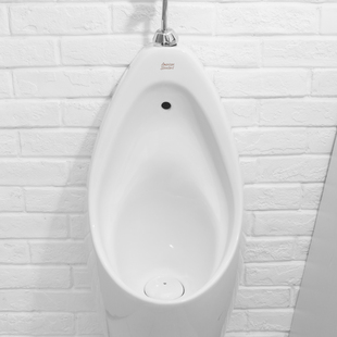 6737型后进水 CCAS 美标卫浴商用挂墙式 分体小便斗智能感应小便器