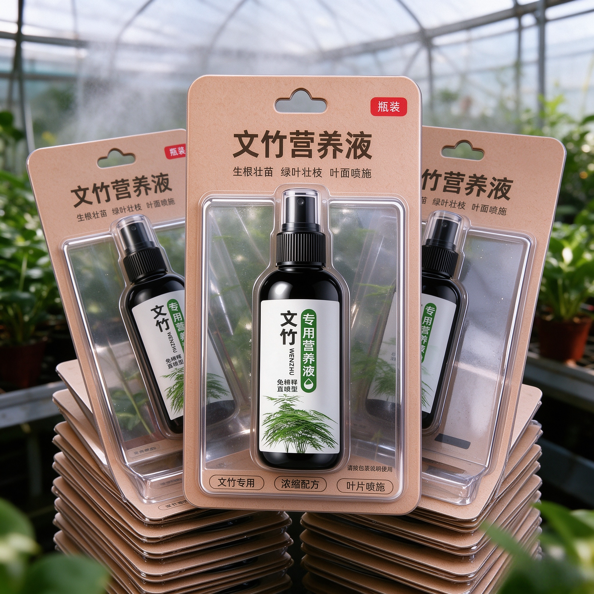 文竹营养液专用肥花肥料盆栽植物治疗叶子发黄养花水培通用园艺