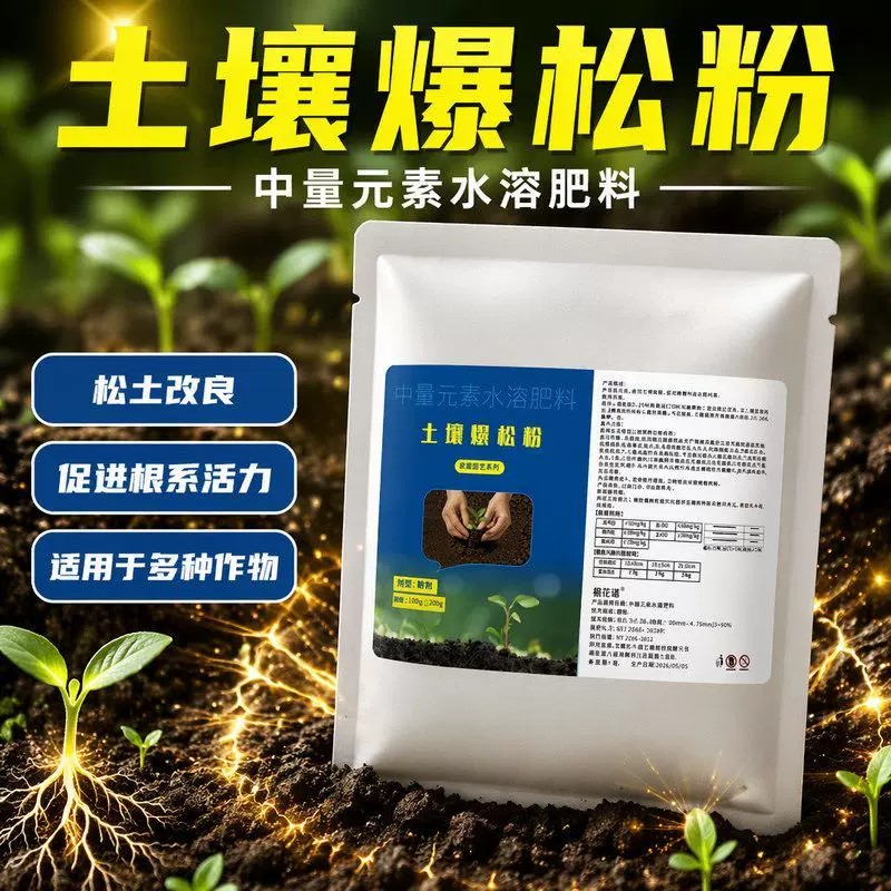 佰花土壤活化剂松土改良板结图片