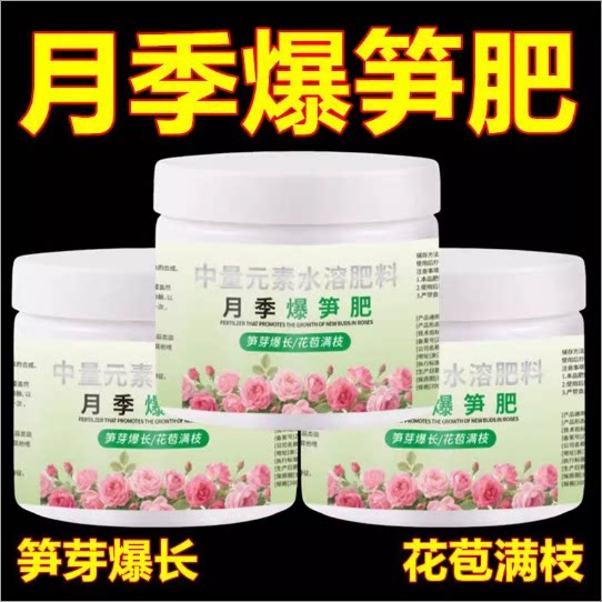 爆芽王月季缓释肥防黄叶芽