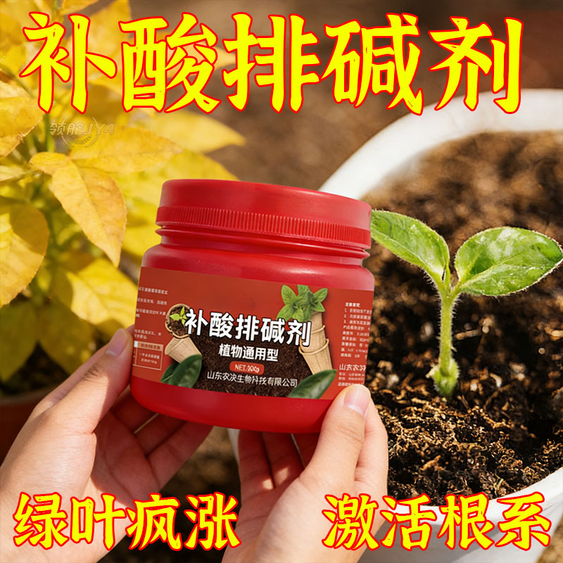 补酸排碱土壤改良剂喜酸花卉