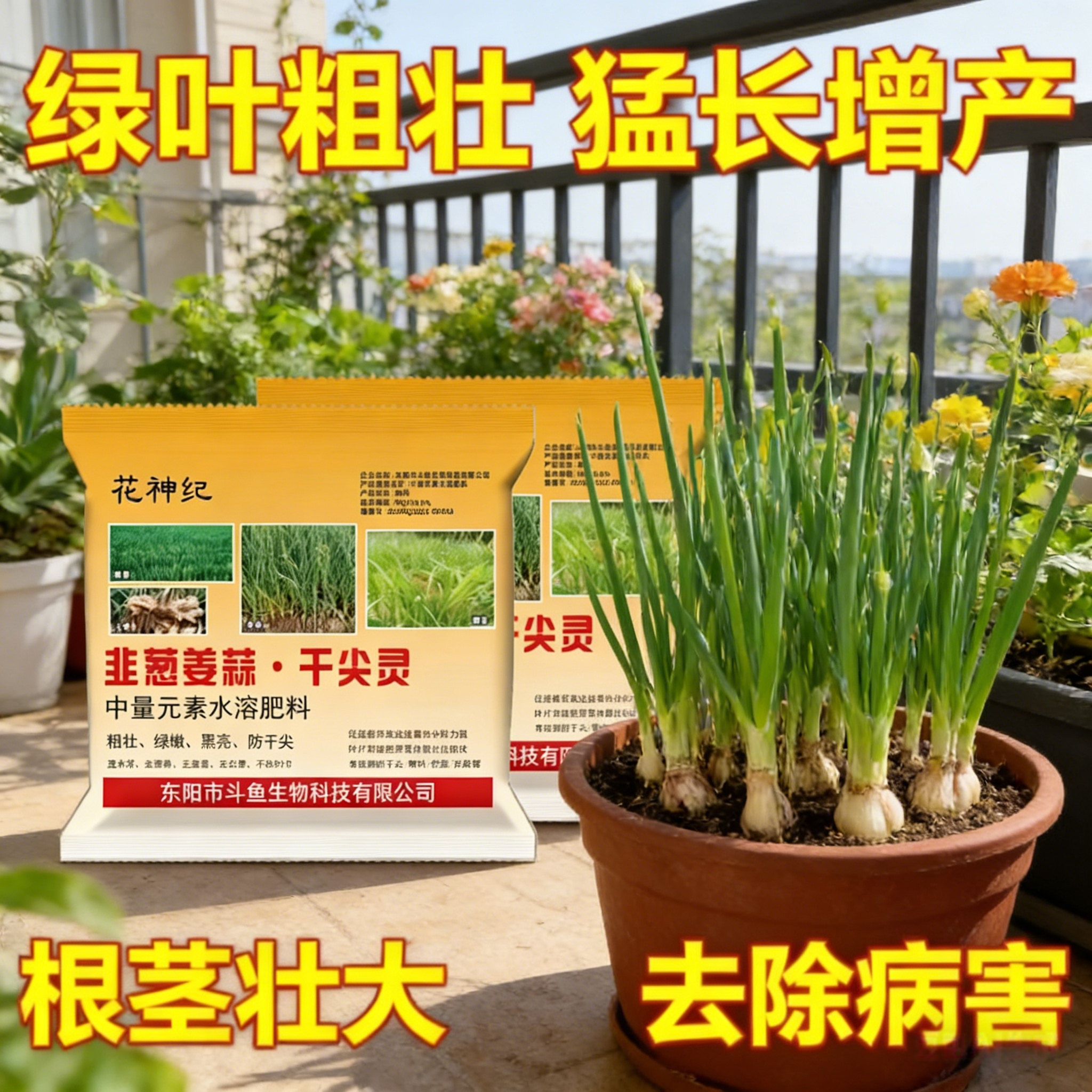 花神纪园艺专用葱姜蒜韭菜调色