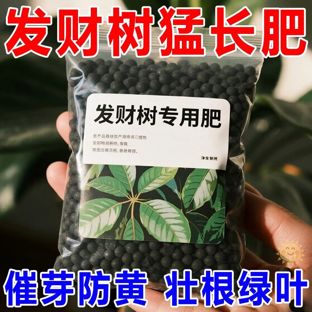 发财树肥料专用肥颗粒缓释肥营养家庭室内植物盆栽精致有机肥料