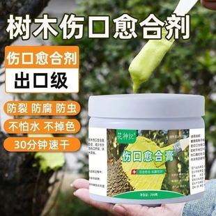 植物伤口愈合膏果树修剪保护剂嫁接防腐防菌促进愈合锁水干裂修复