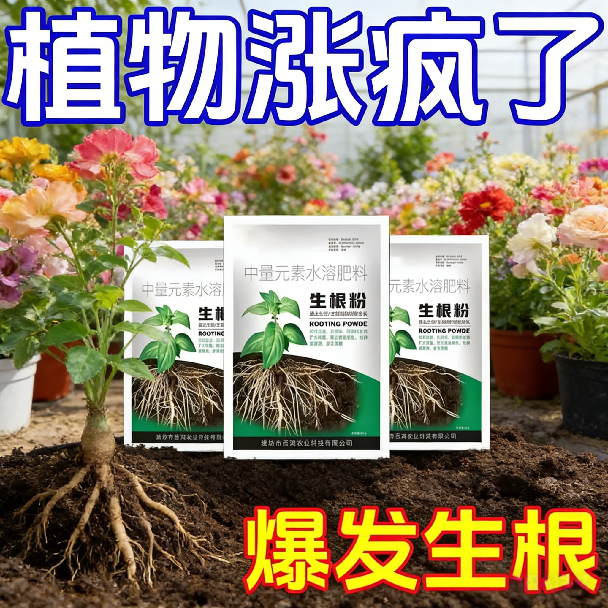 强力生根粉果树壮苗扦插移栽水溶肥料植物发根快速蔬菜农用通用