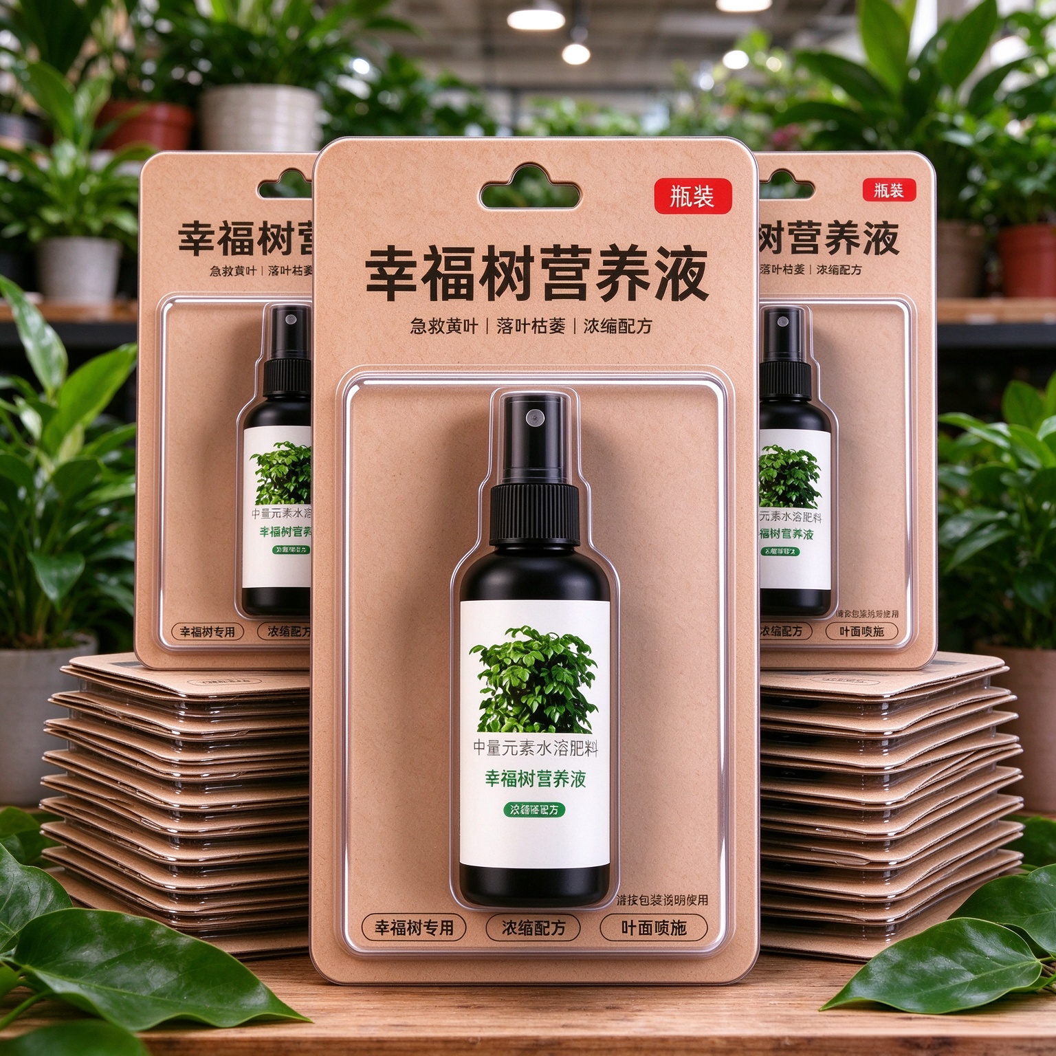 幸福树营养液专用室内家用盆栽肥料黄叶植物绿植通用型液体专用肥