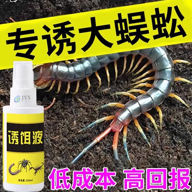 【诱蜈蚣神器】户外诱蜈蚣粉专用饵蜈蚣又捕粉逮蜈蚣专用诱饵蟋蟀