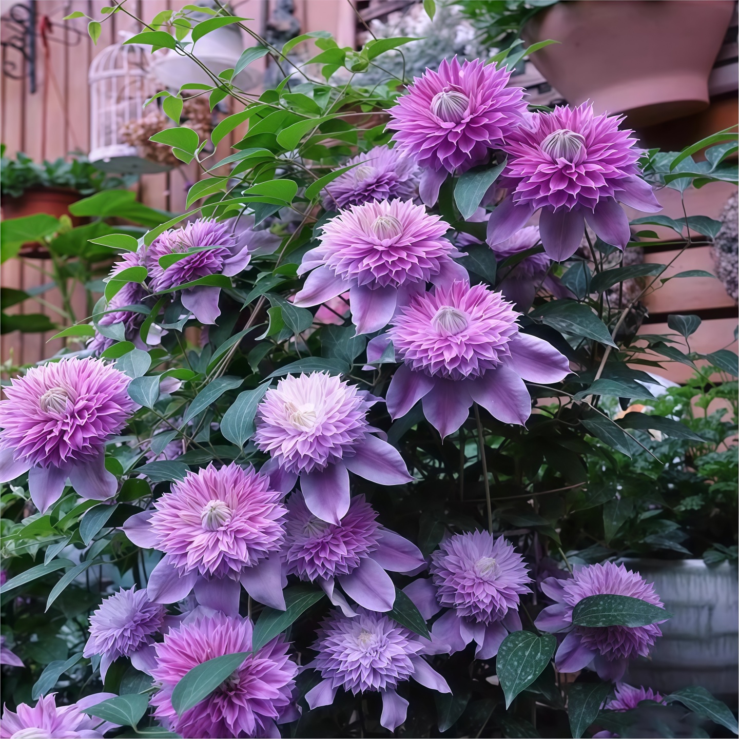 3颗铁线莲球根室内外庭院爬藤