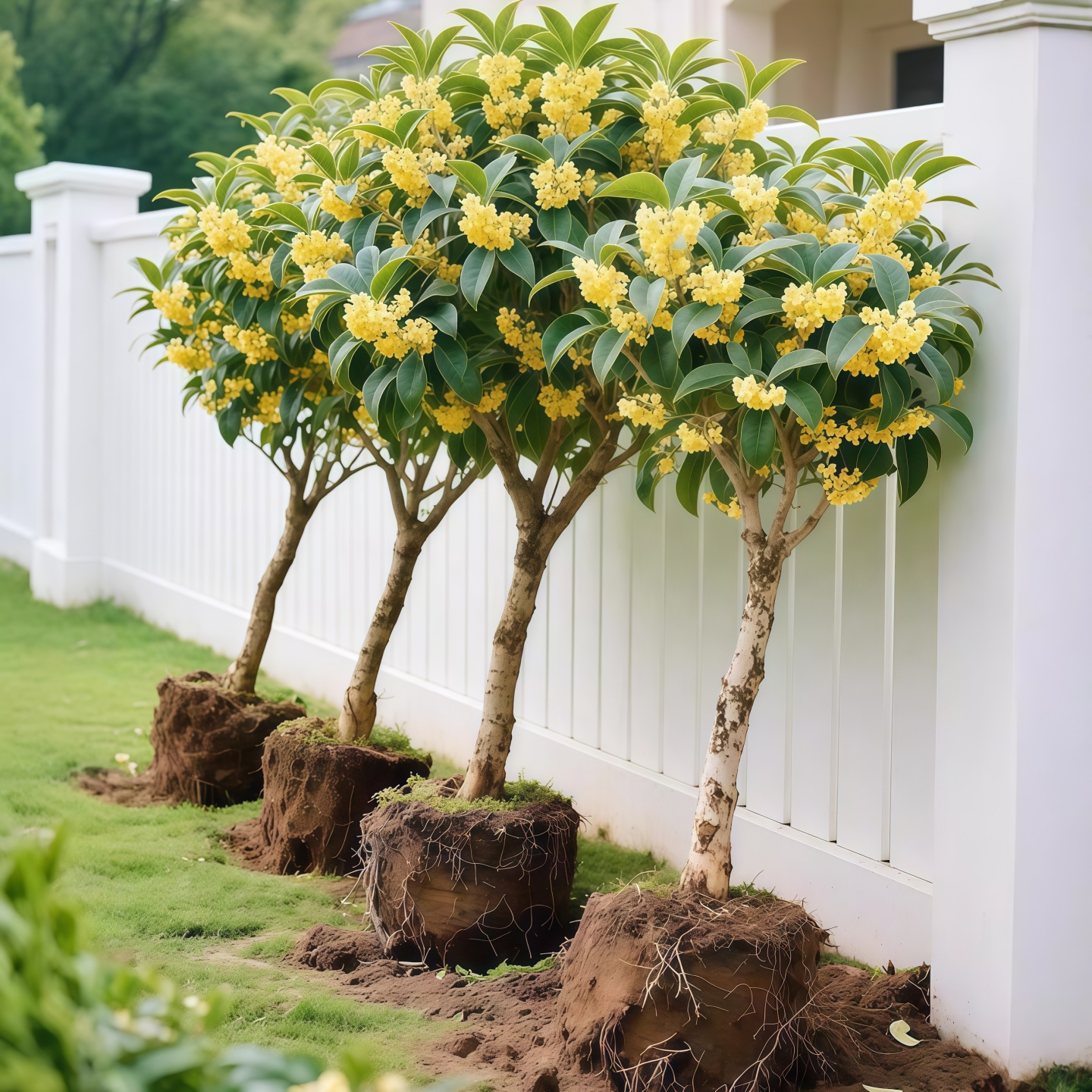 桂花树苗特大八月桂金桂盆栽庭院