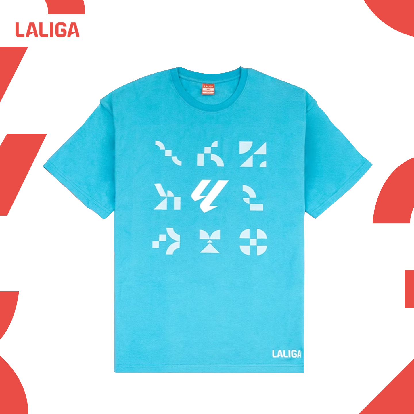 LALIGA西甲联赛密语系列蒂芙尼蓝T恤