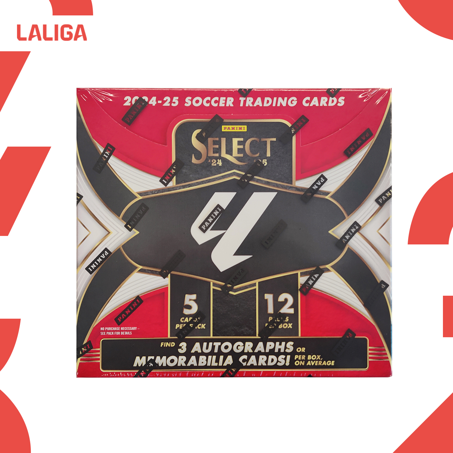 LALIGA · 24/25赛季西甲联赛帕尼尼Select Hobby球星卡盒