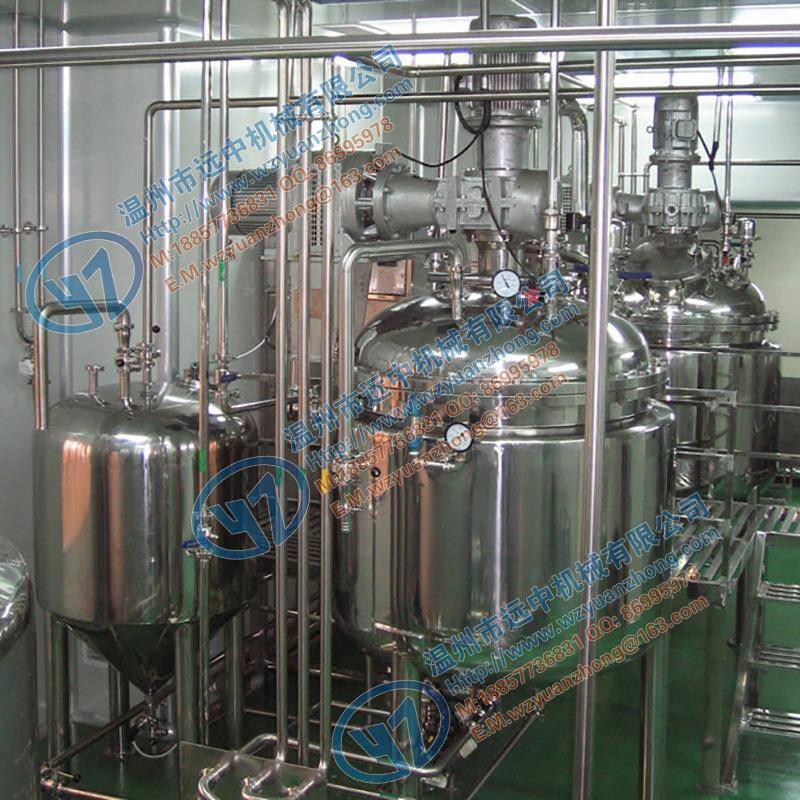 厂家供应3000L不锈钢反应罐供应配料罐搅拌罐浓稀配罐