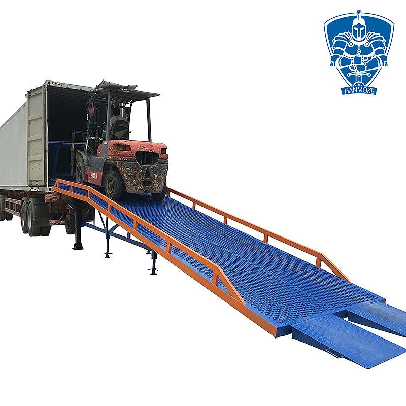 生产定制HRXS-8吨移动式机械登车桥承重能力强