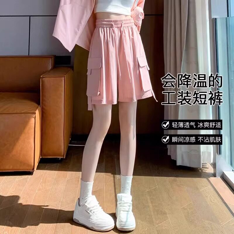 女童短裤夏季工装薄款2026新款