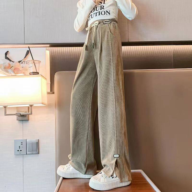 女童春秋款直筒裤休闲裤