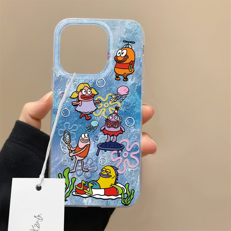 卡通比奇堡适用苹果17promax