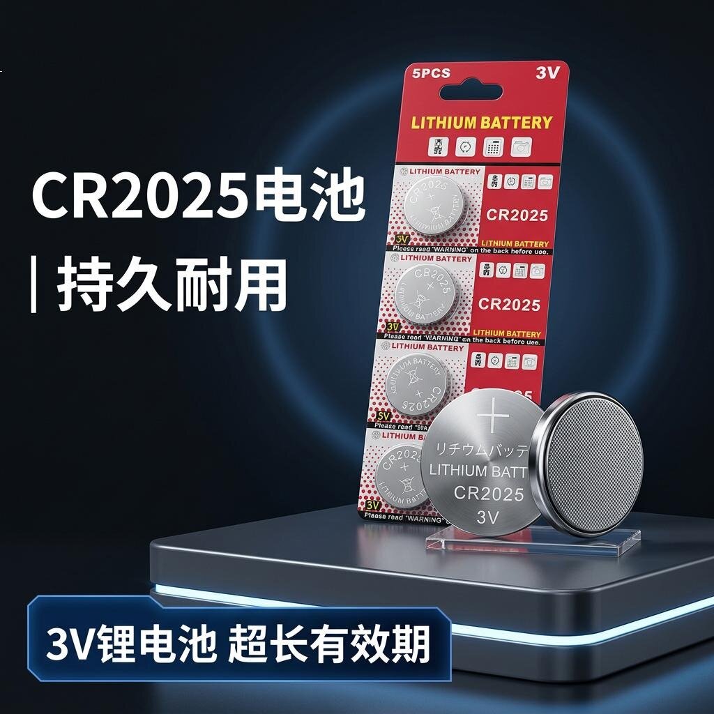 CR2025纽扣电池车钥匙遥控器