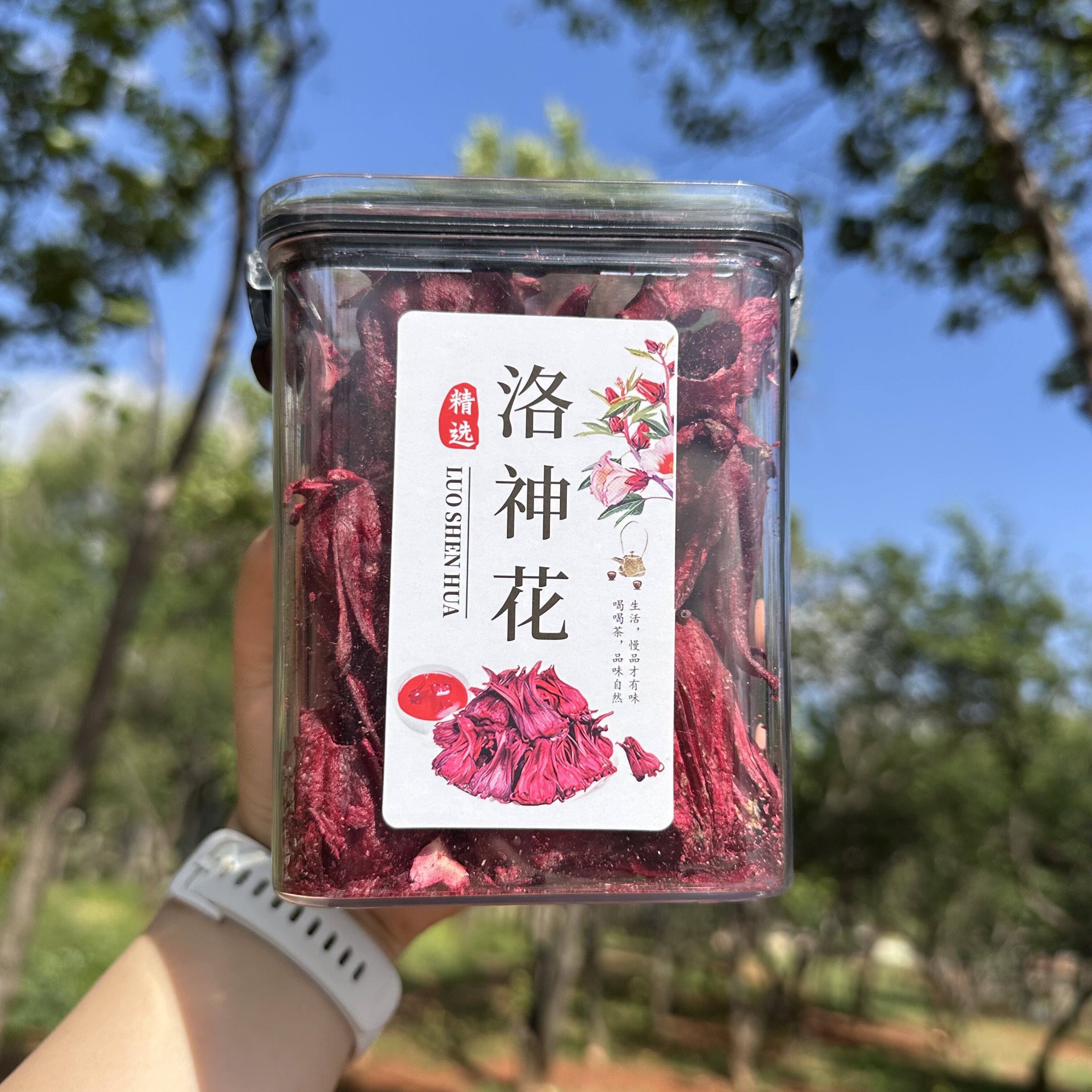 云南冻干洛神花玫瑰茄中药材伴手礼特级新鲜花茶陈皮茶大理特产