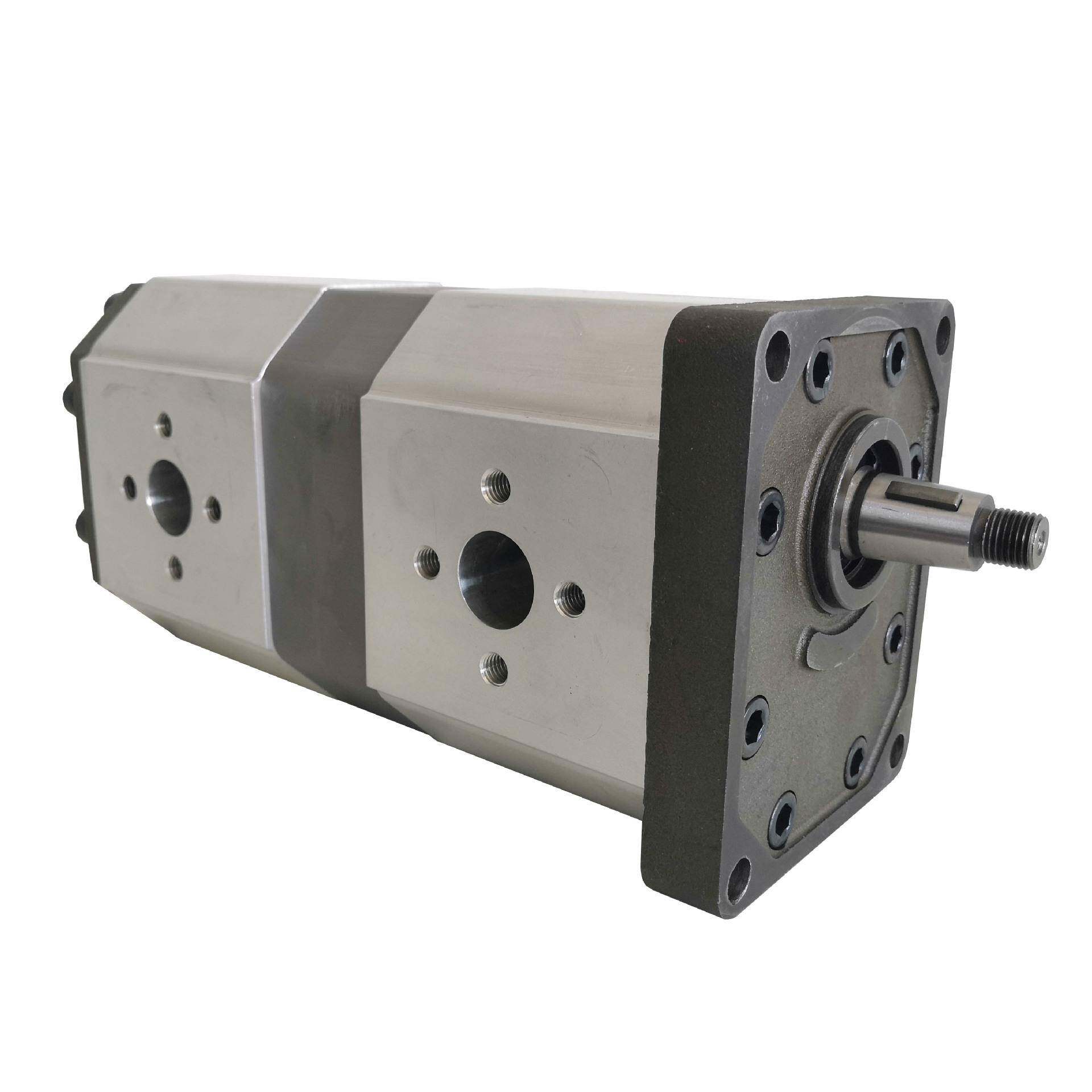 GP3E839/42三组双联泵大排量大流量高压齿轮泵