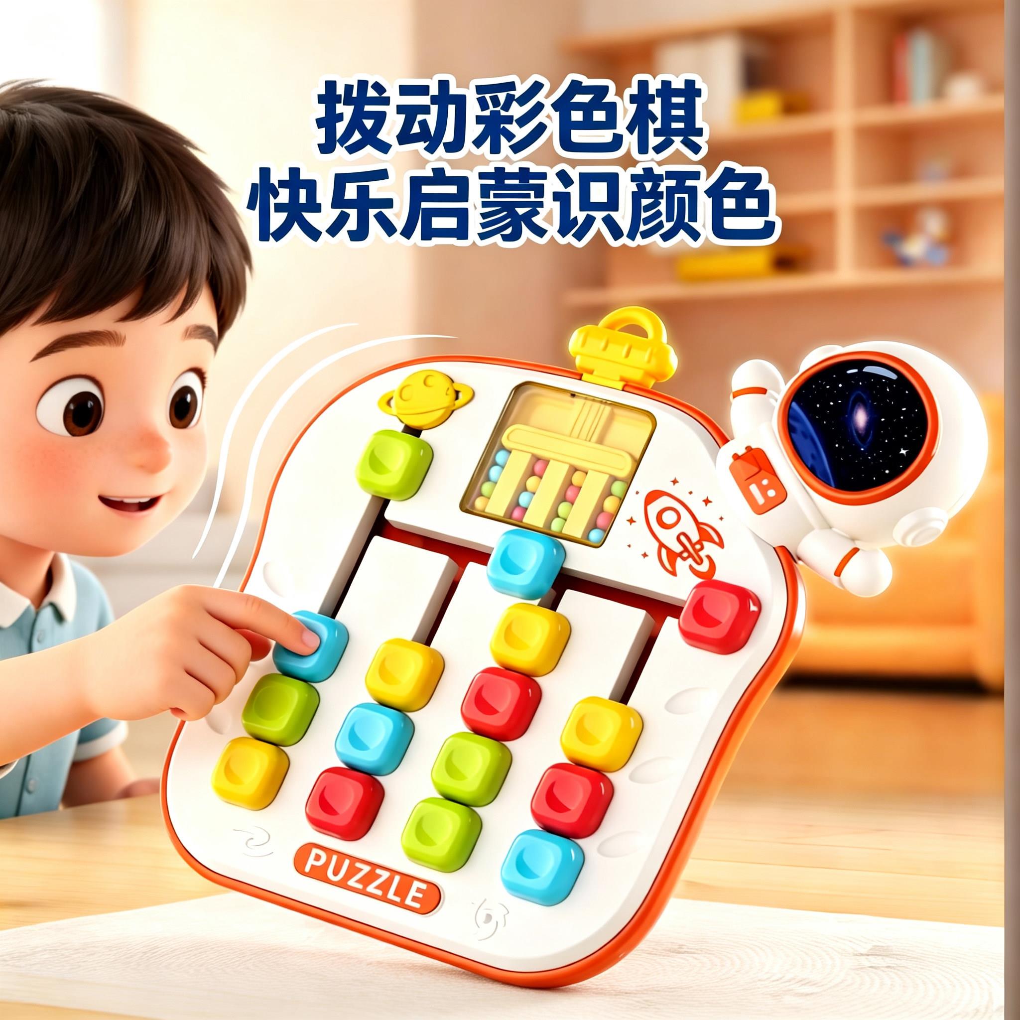 四色走位棋亲子益智专注力桌游