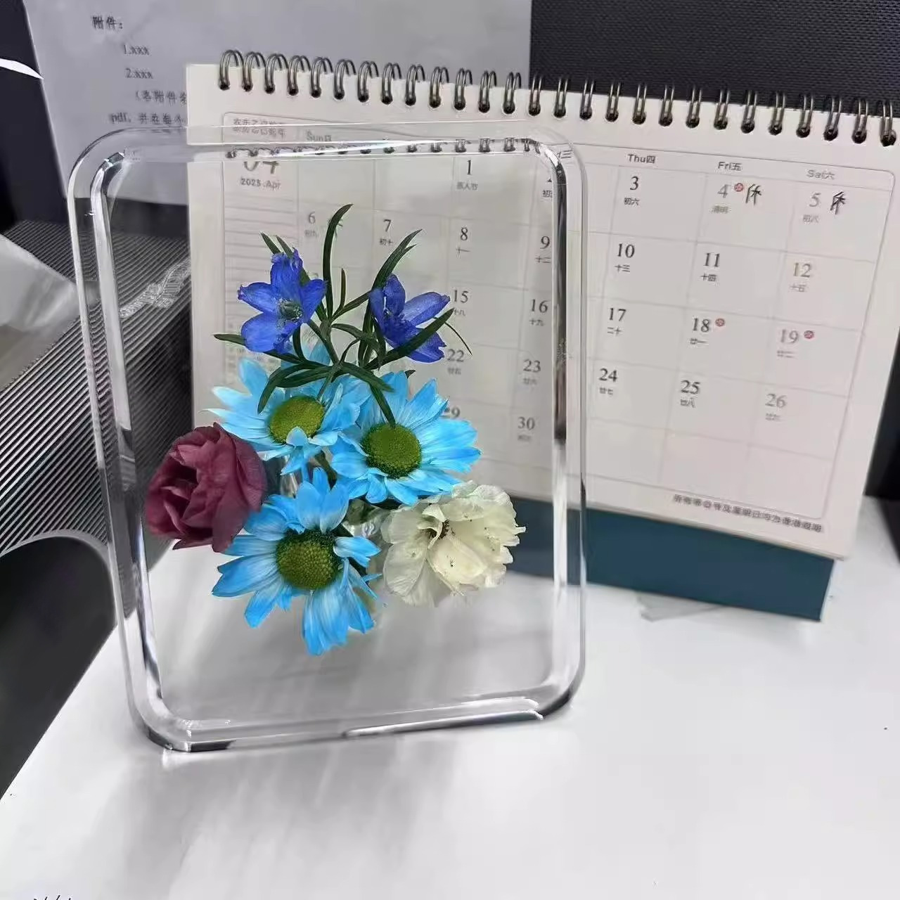 透明亚克力花瓶插花器