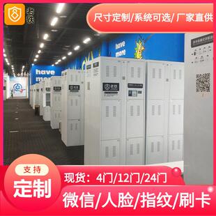 滑雪场智能雪板寄存柜/更衣室电子存包柜/2/3/6/9门带隔板寄存柜