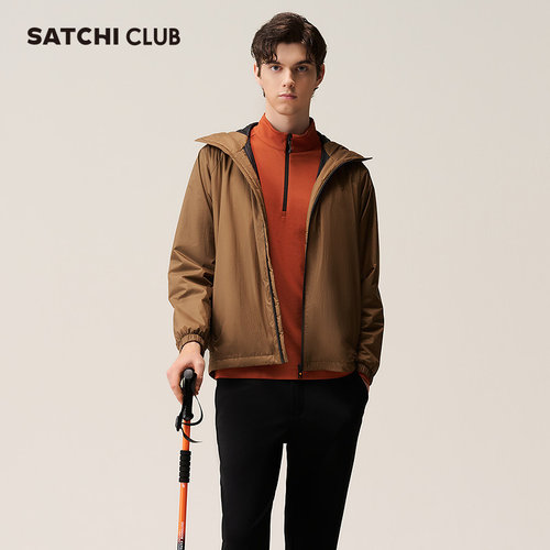 SATCHICLUB沙驰高尔夫男士Primaloft运动棉服轻盈保暖秋冬夹克