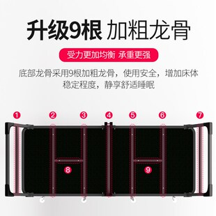 成人折叠床稳固午休床办公室午睡简易硬板行军木板床 单人家用板式