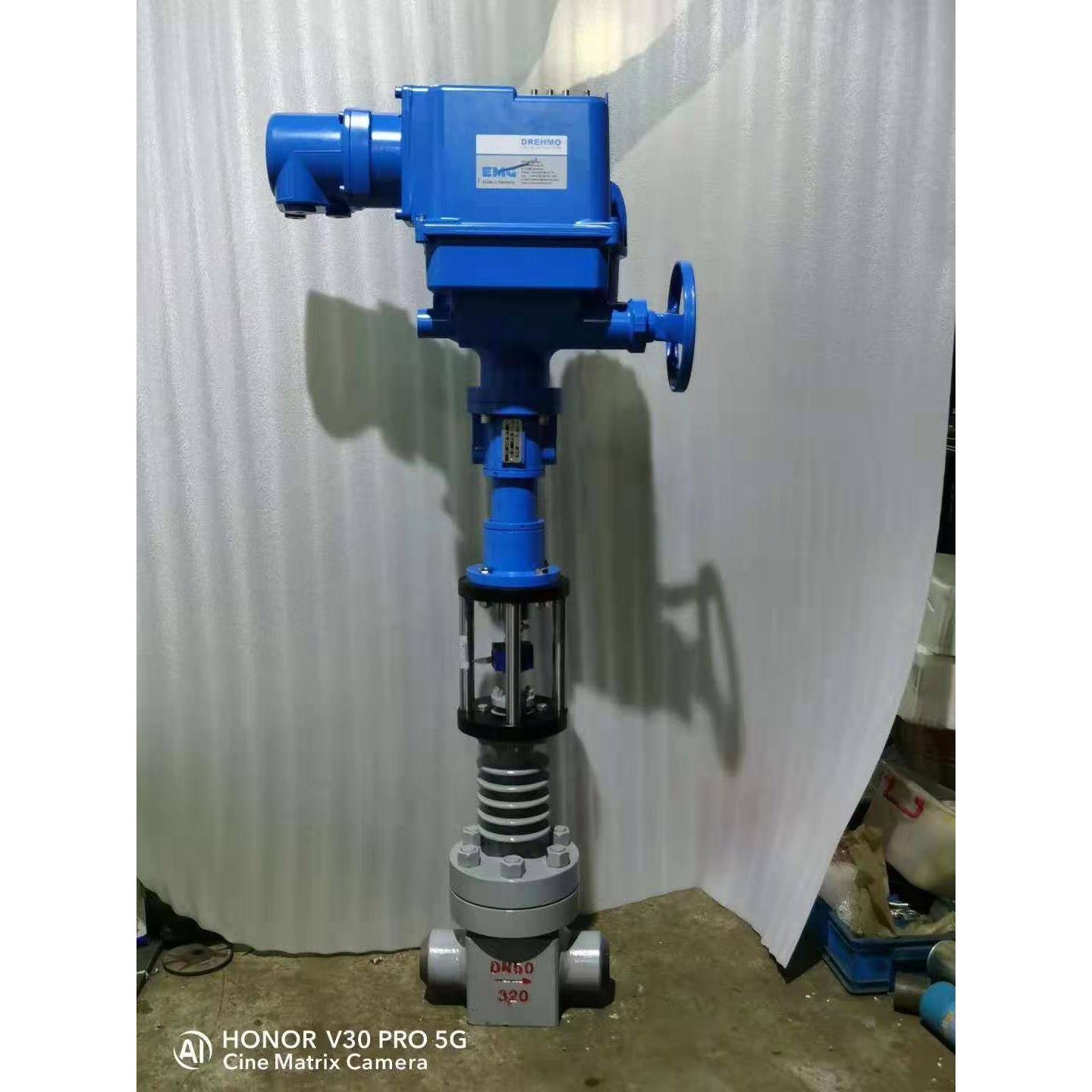 EMG电动调节阀高温锅炉蒸汽流量控制套筒多级降压锻钢压工厂