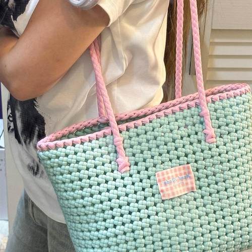 藤条编织包diy材料包手工编织包