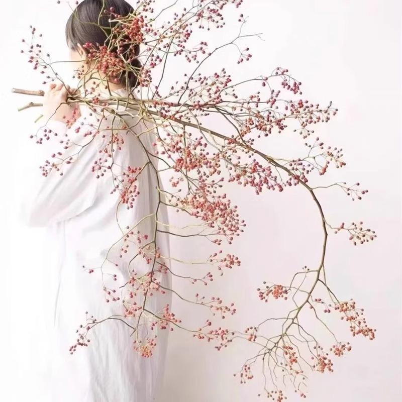 山归来鲜切干花南蛇藤侘寂风