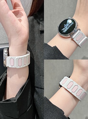 适用华为gt6表带手表gt5手表带gt4新款GT5pro六代椭圆磁吸watch5女智能手表watch4/3pro腕带gt3硅胶gt2时尚gt