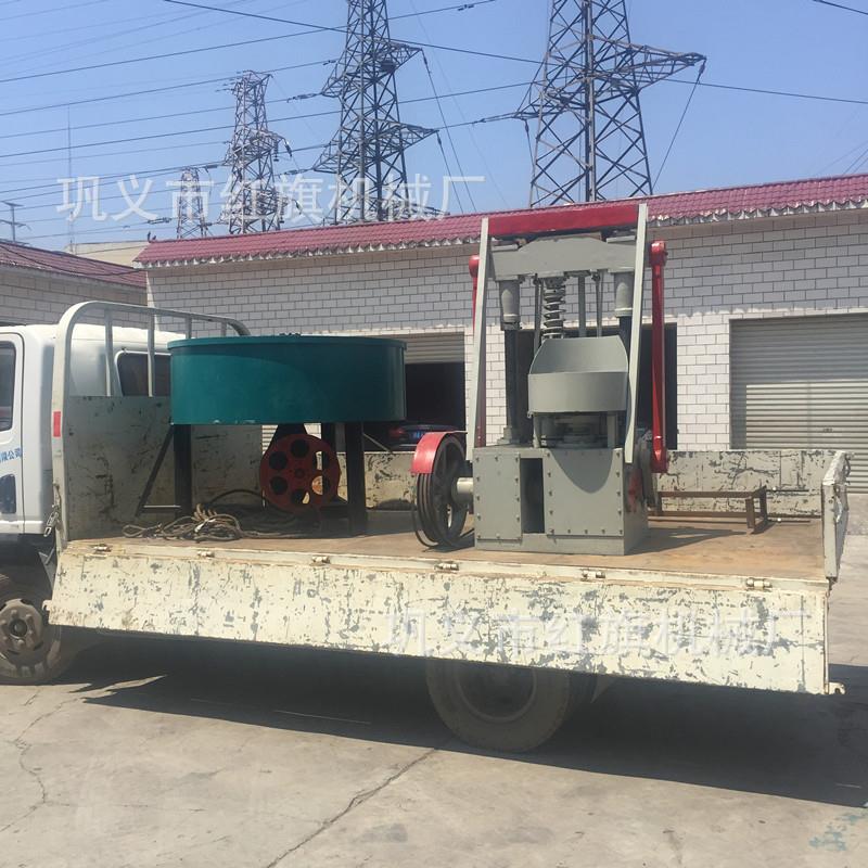 工鑫厂家供应 民用煤球机 自动上料机 小型蜂窝煤煤球机全套设备