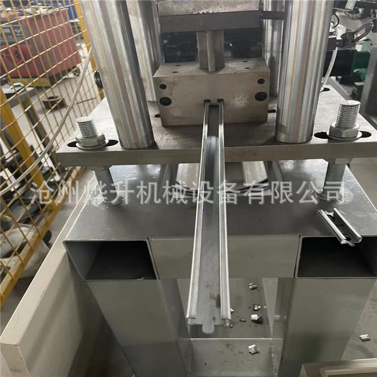 厂家供应全自动抽屉滑道U型成型机卡槽冷弯机