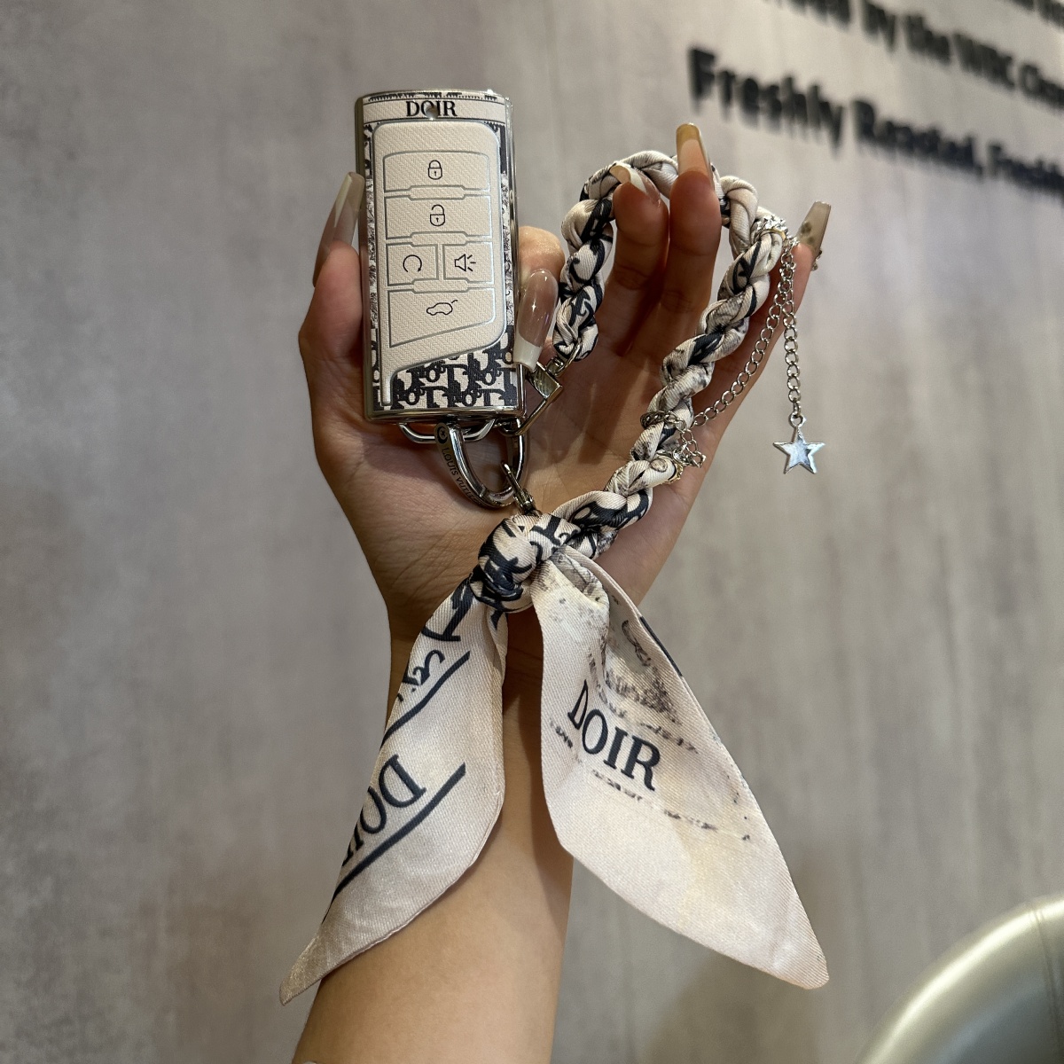 适用广汽传祺gs4钥匙套m8汽车gs3包gs8女士女gs5高级ga6扣gs7壳